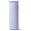 CARREGADOR PORTÁTIL POWER BANK 10.000MHA BRANCO 2 PORTAS USB CB112