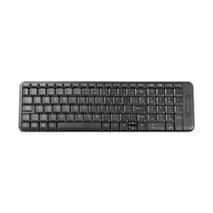 TECLADO SEM FIO 2.4 GHZ SLIM PRETO USB TC214