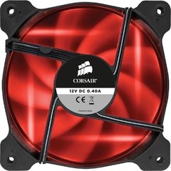 FAN PARA GABINETE AIR SERIES SP120 STATIC PRESSURE COM LED VERMELHO- 120MM X 25MM - CO-9050019-WW - comprar online