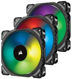 FAN PARA GABINETE ML120 RGB PRO 120MM PREMIUM COM LEVITAÇÃO MAGNÉTICA - CO-9050076-WW (PACK COM 3 UNIDADES) - comprar online