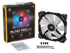 FAN PARA GABINETE ML140 PRO RGB 140MM PREMIUM COM LEVITAÇÃO MAGNÉTICA - CO-9050077-WW - Preech Informática - Informática e suas tecnologias