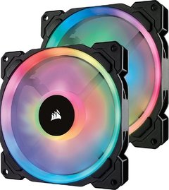 FAN PARA GABINETE LL SERIES 140MM RGB - CO-9050074-WW (PACK COM 2 UNIDADES)