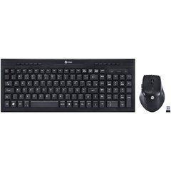 COMBO TECLADO+MOUSE SEM FIO DYNAMIC ABNT2/1200DPI PRETO USB - DC100