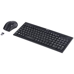 COMBO TECLADO+MOUSE SEM FIO DYNAMIC ABNT2/1200DPI PRETO USB - DC100 na internet