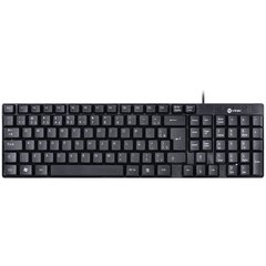 TECLADO DYNAMIC ABNT2 RESISTENTE À ÁGUA 1.8M PRETO - DT100