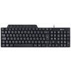 TECLADO MULTIMIDIA DYNAMIC 116 TECLAS ABNT2 RESISTENTE À ÁGUA 1.8M PRETO - DT115