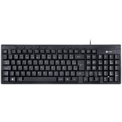 TECLADO MULTIMIDIA SLIM DYNAMIC 116 TECLAS ABNT2 RESISTENTE À ÁGUA 1.8M PT - DT130