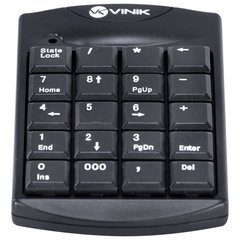 TECLADO NUMÉRICO DYNAMIC 20 TECLAS 1.5M PRETO - DT90 - Preech Informática - Informática e suas tecnologias