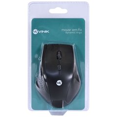 MOUSE SEM FIO 2.4 GHZ 1200 DPI DYNAMIC ERGO PRETO - DM110 - Preech Informática - Informática e suas tecnologias