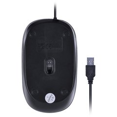 MOUSE DYNAMIC COLOR 1200 DPI 1.8M PRETO - DM130 - loja online