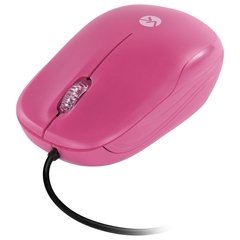 MOUSE DYNAMIC COLOR 1200DPI 1.8M PINK - DM136 - Preech Informática - Informática e suas tecnologias