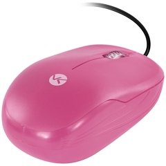 MOUSE DYNAMIC COLOR 1200DPI 1.8M PINK - DM136 na internet