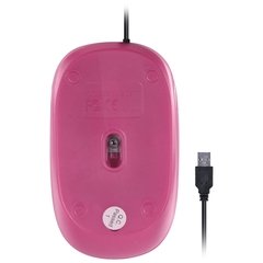 MOUSE DYNAMIC COLOR 1200DPI 1.8M PINK - DM136 - comprar online