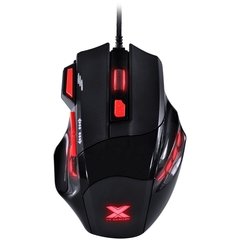 MOUSE VX GAMING BLACK WIDOW 2400 DPI AJUSTAVEL E 06 BOTOES PRETO COM VERMELHO - GM102