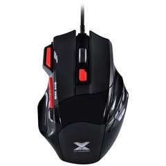 MOUSE VX GAMING BLACK WIDOW 2400 DPI AJUSTAVEL E 06 BOTOES PRETO COM VERMELHO - GM102 na internet