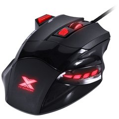 MOUSE VX GAMING BLACK WIDOW 2400 DPI AJUSTAVEL E 06 BOTOES PRETO COM VERMELHO - GM102 - loja online