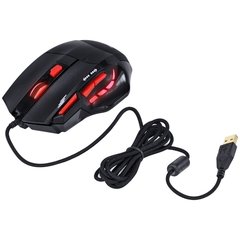 MOUSE VX GAMING BLACK WIDOW 2400 DPI AJUSTAVEL E 06 BOTOES PRETO COM VERMELHO - GM102 - comprar online