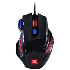 MOUSE VX GAMING BLACK WIDOW 2400 DPI AJUSTAVEL E 06 BOTÕES PRETO COM AZUL - GM104 - comprar online