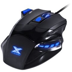 Imagem do MOUSE VX GAMING BLACK WIDOW 2400 DPI AJUSTAVEL E 06 BOTÕES PRETO COM AZUL - GM104