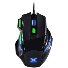 MOUSE VX GAMING BLACK WIDOW 2400 DPI AJUSTAVEL E 06 BOTÕES PRETO COM VERDE - GM106 na internet