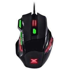 MOUSE VX GAMING BLACK WIDOW 2400 DPI AJUSTAVEL E 06 BOTÕES PRETO COM VERDE - GM106 - Preech Informática - Informática e suas tecnologias