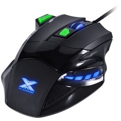 MOUSE VX GAMING BLACK WIDOW 2400 DPI AJUSTAVEL E 06 BOTÕES PRETO COM VERDE - GM106 na internet