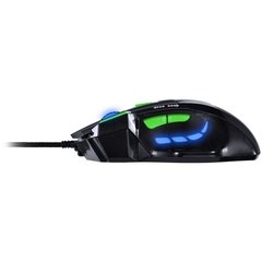 MOUSE VX GAMING BLACK WIDOW 2400 DPI AJUSTAVEL E 06 BOTÕES PRETO COM VERDE - GM106