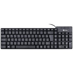 TECLADO COMPACTO DYNAMIC ABNT2 1.8M PRETO - DT150