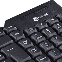 TECLADO COMPACTO DYNAMIC ABNT2 1.8M PRETO - DT150