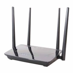 ROTEADOR WIRELESS SMART DUAL BAND 2.4GHZ E 5GHZ 4 ANTENAS 5DBI ACTION R1200