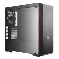 GABINETE MASTERBOX MB600L MCB-B600L-KANN-S00 - BORDA RED