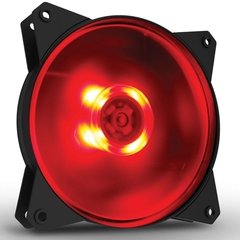 FAN PARA GABINETE MASTERFAN 120MM MF120L LED VERMELHO - R4-C1DS-12FR-R1