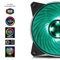 Imagem do FAN PARA GABINETE MASTERFAN PRO 140MM AIR FLOW RGB - MFY-F4DN-08NPC-R1