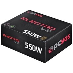 FONTE ATX 550W REAL ELECTRO V2 SERIES 80 PLUS BRONZE 3 ANOS - ELECV2PTO550W - Preech Informática - Informática e suas tecnologias