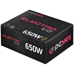 FONTE ATX 650W REAL ELECTRO V2 SERIES 80 PLUS BRONZE 3 ANOS - ELECV2PTO650W - loja online