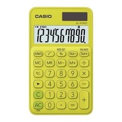 CALCULADORA DE BOLSO 8 DÍGITOS SL-310UC-YG VERDE