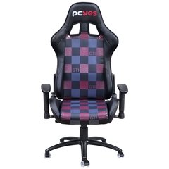 CADEIRA GAMER MAD RACER V8 GTI VERMELHO COM RODAS EM GEL - MADV8VMGTIGL - comprar online