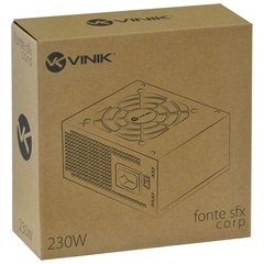 FONTE PARA GABINETE SLIM SFX 230W REAL BIVOLT CORP - VFS230