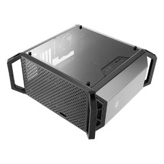 GABINETE MASTERBOX Q300P 2 FANS RGB - CONTROLADOR E SPLITTER - PAINEL LATERAL ACRÍLICO TRANSPARENTE - MCB-Q300P-KANN-S02 - Preech Informática - Informática e suas tecnologias