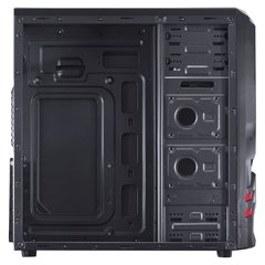 Imagem do GABINETE VX GAMING AQUILA PRETO COM DETALHES VERMELHOS - AQSFVM