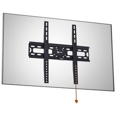 SUPORTE PARA ATÉ 65" FIXO VESA 400X400 COM TRAVA DE SEGURANÇA PRETO - ST120F - Preech Informática - Informática e suas tecnologias