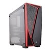 GABINETE CARBIDE SERIES SPEC-04 CC-9011117-WW PRETO / VERM VIDRO TEMPERADO ATX MID TOWER