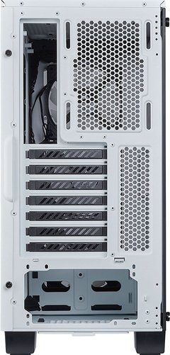 Imagem do GABINETE CRYSTAL 460X RGB WHITE AÇO BRANCO / VIDRO TEMPERADO - CC-9011129-WW