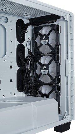 GABINETE CRYSTAL 460X RGB WHITE AÇO BRANCO / VIDRO TEMPERADO - CC-9011129-WW