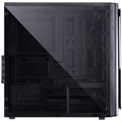 GABINETE MID-TOWER VENUS PRETO COM 2 FANS LED AZUL LATERAL EM ACRÍLICO - VENPTAZ2FCA - comprar online