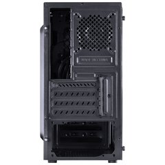 GABINETE MID-TOWER VENUS PRETO COM 2 FANS LED VERMELHO LATERAL EM ACRÍLICO - VENPTVM2FCA - comprar online