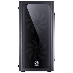 GABINETE MID-TOWER VENUS PRETO COM 2 FANS LED VERMELHO LATERAL EM ACRÍLICO - VENPTVM2FCA na internet