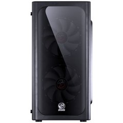 GABINETE MID-TOWER VENUS PRETO COM 2 FANS LED 7 CORES LATERAL EM ACRÍLICO - VENPT7C2FCA - Preech Informática - Informática e suas tecnologias