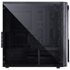 GABINETE MID-TOWER VENUS PRETO COM 2 FANS LED 7 CORES LATERAL EM ACRÍLICO - VENPT7C2FCA - comprar online