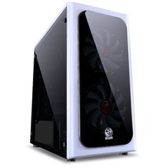 GABINETE MID-TOWER VENUS BRANCO COM 2 FANS LED 7 CORES LATERAL EM ACRÍLICO - VENBC7C2FCA na internet